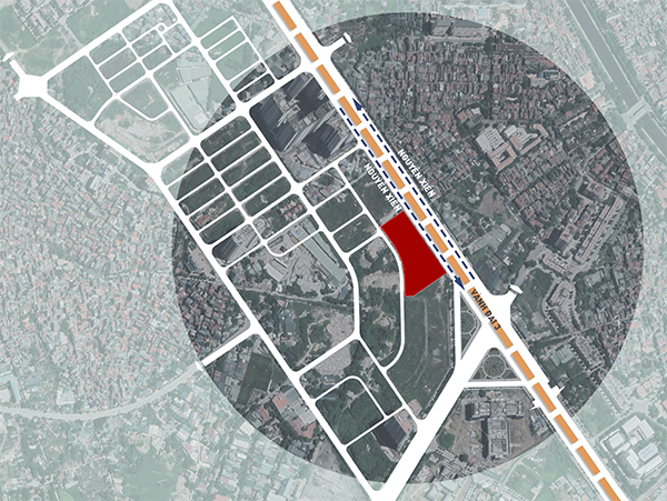 Vị trí dự án CT6B Tây Nam Kim Giang